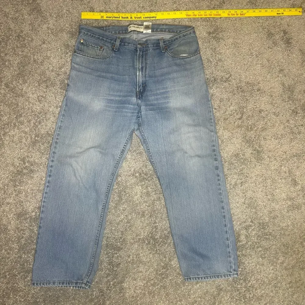 Levi’s 505 Men's Size 38x30 distressed soft broken in Jeans Denim Pants
